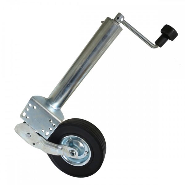 Automatik Stützrad mit Universalflansch
