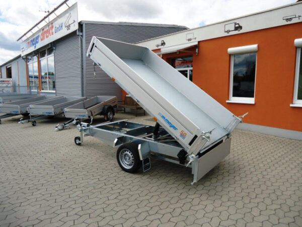 Dreiseitenkipper 1.500kg, 269x155cm, gebremst