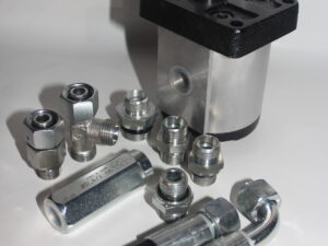 Hydraulikpumpe Anhänger für Akkuschrauber, Set