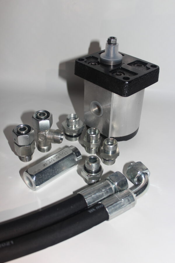 Hydraulikpumpe Anhänger für Akkuschrauber, Set