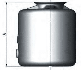 Chapel Tank 4l, Kunststofftank