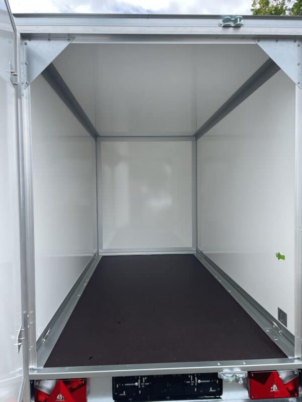 Kofferanhänger 750kg, 250x126x150cm, ungebremst – Bild 2
