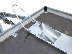 Set 1 x Motorrad Standschiene mit Haltebügel und Wippe
