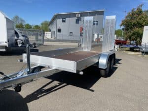 Baumaschinen Anhänger 3.500kg, 350x151cm, gebremst - sofort verfügbar!